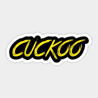 cuckoo Sticker